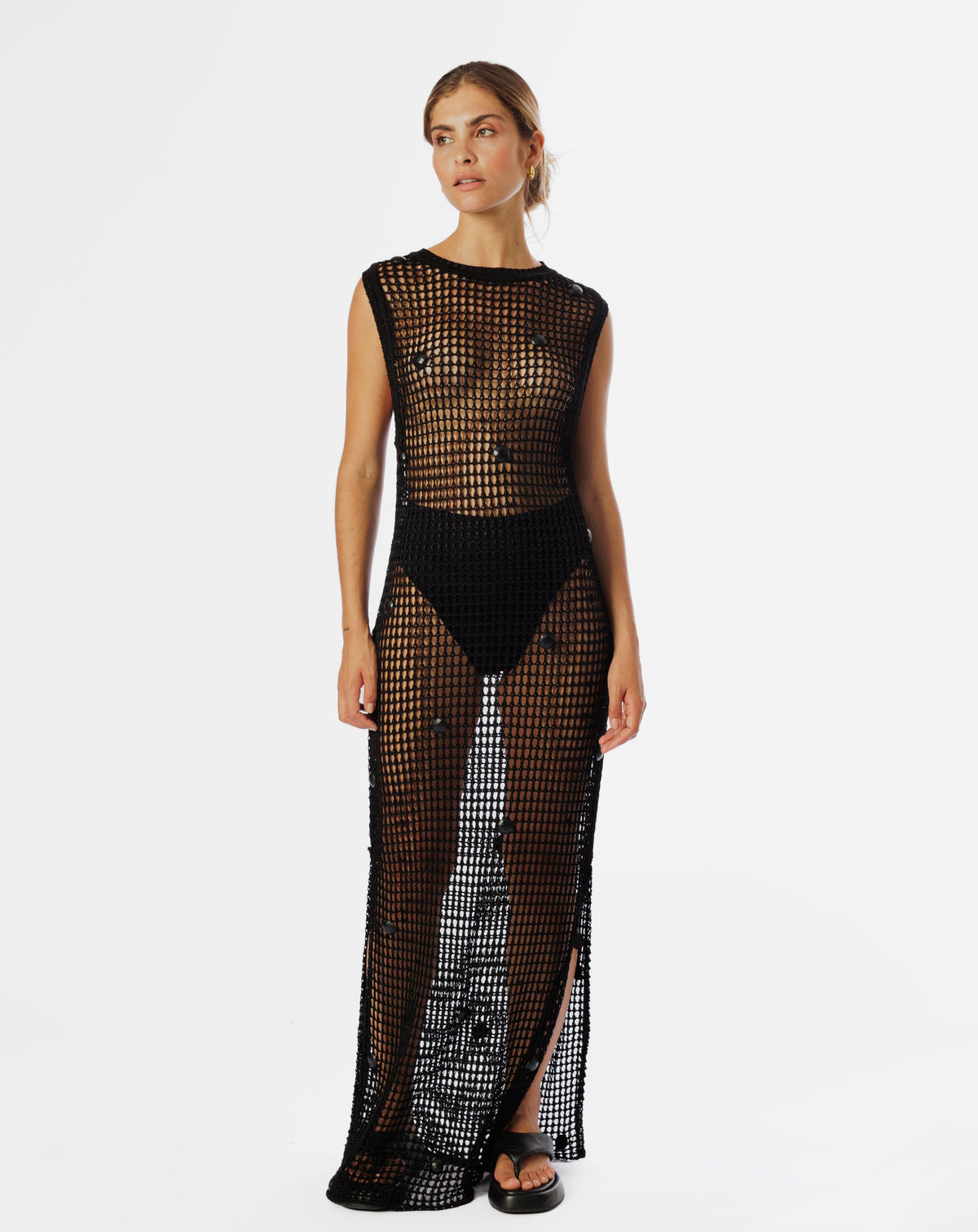 vestido longo sirena