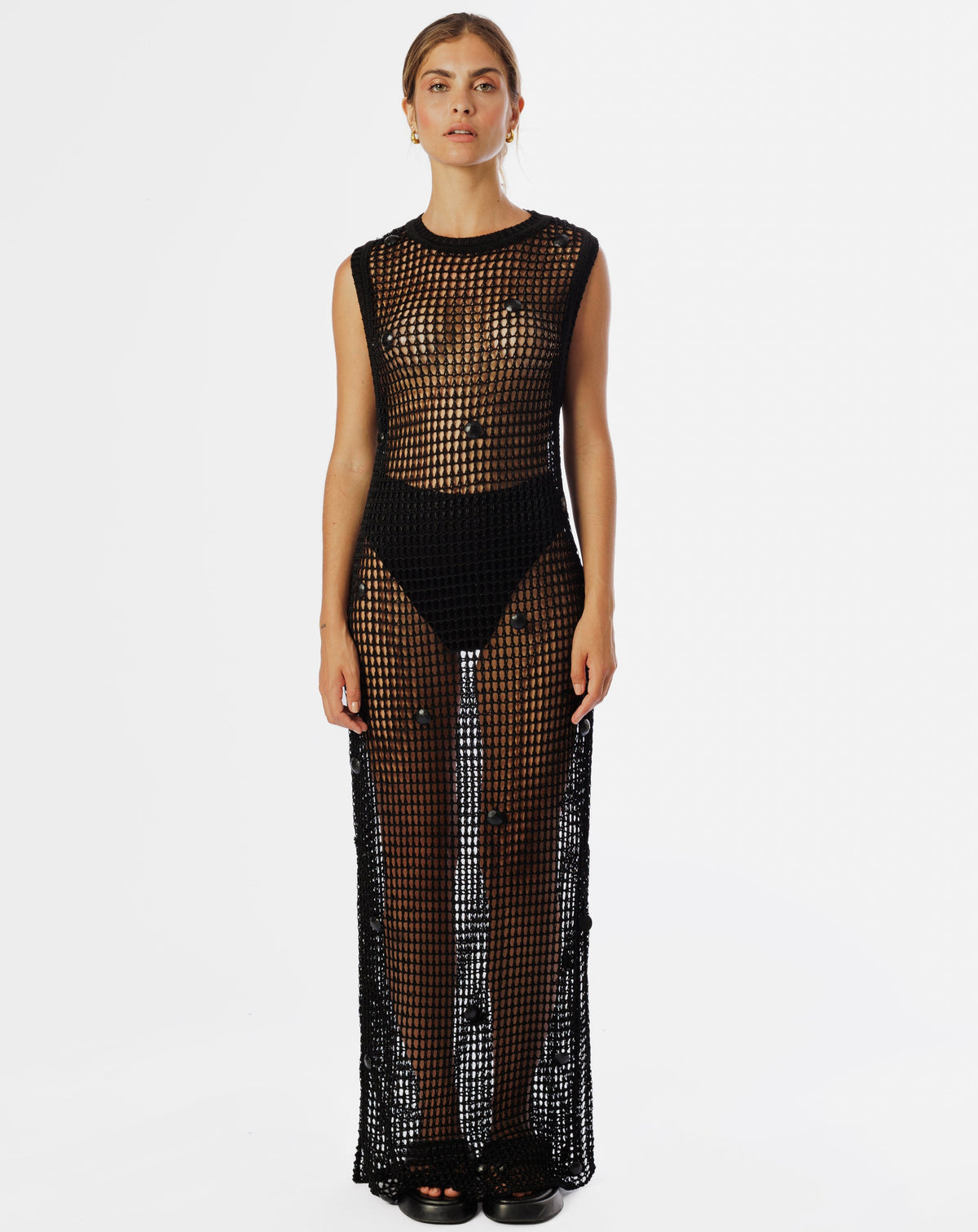 vestido longo sirena