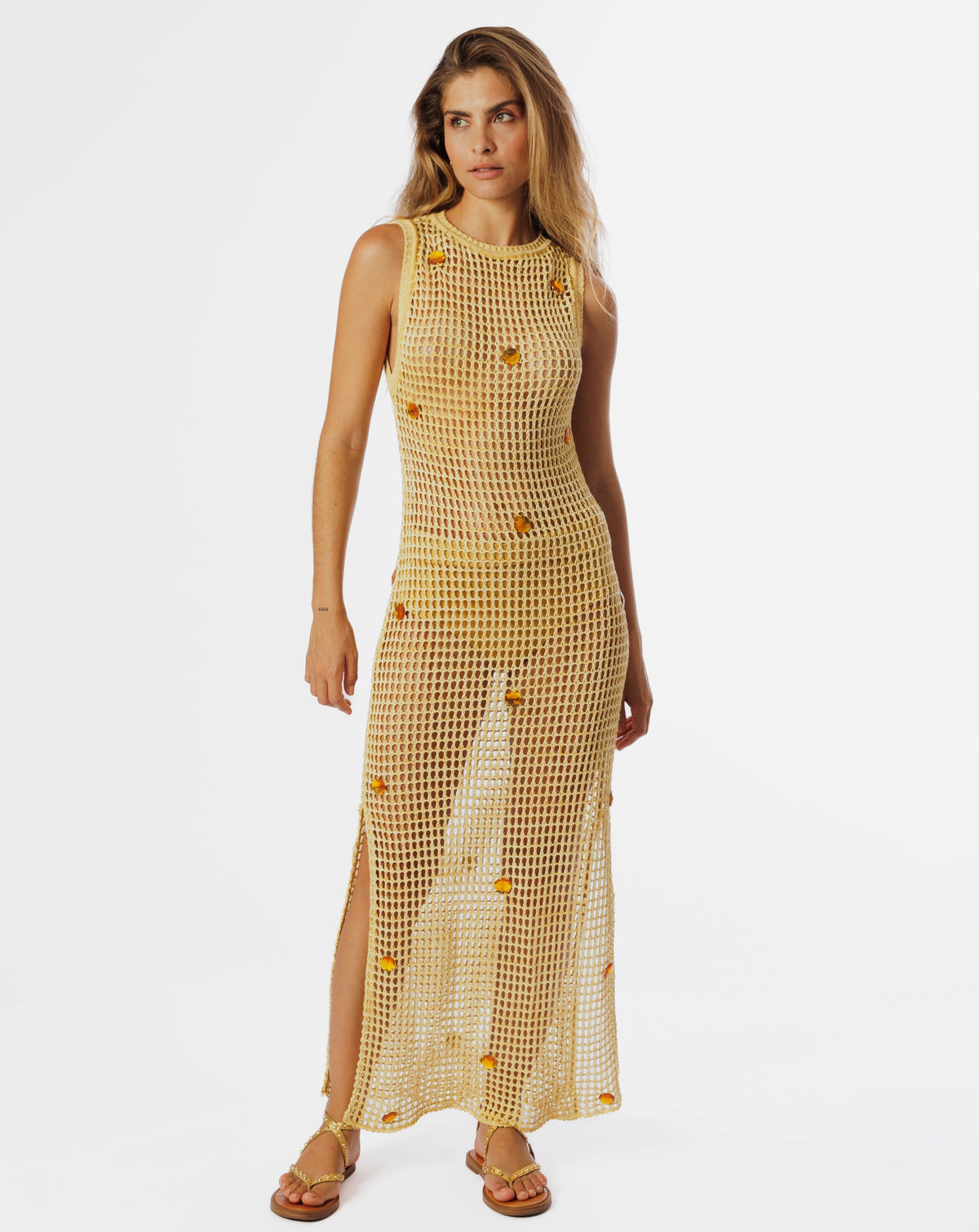 vestido longo sirena